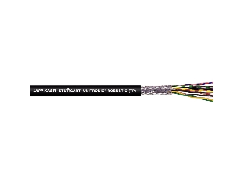 LAPP 1032108/100 Busledning UNITRONIC® ROBUST C (TP) 2 x 2 x 0.25 mm2 Sort 100 m