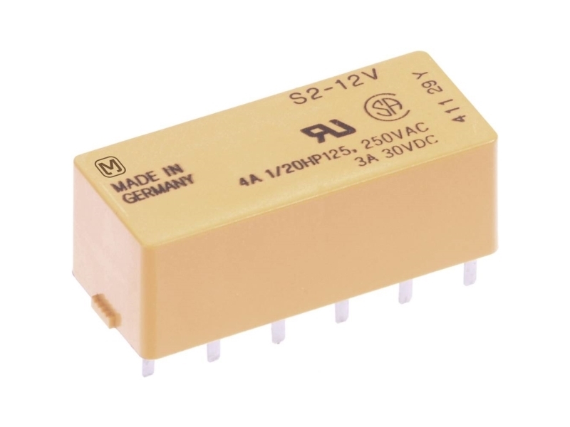 Panasonic S224 Pcb Rela 24 V/dc 4 A 2 X Gransswitch 2 X Brytningsbrytare 1 St