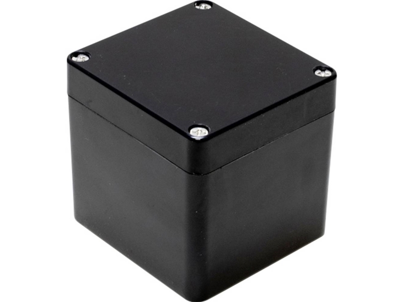 Hammond Electronics 1590Zgrp084bk Universal-Gehäuse 80,5 X 75,50 X 75 Polyester Schwarz 1 Stück