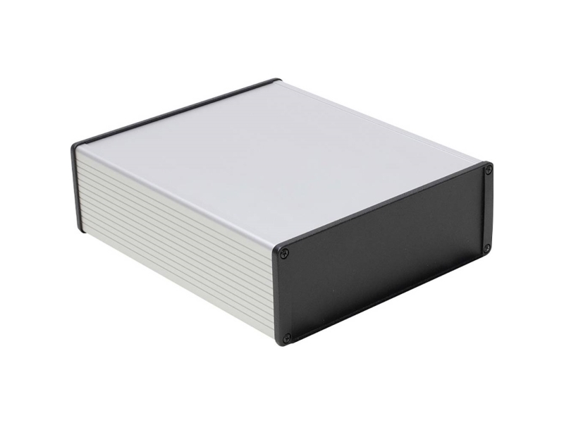 Hammond Electronics 1457U2201 Universalkabinet 220 X 165 X 55 Aluminium Transparent 1 Stk