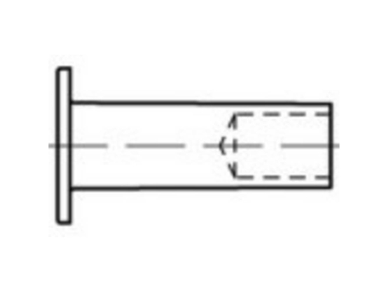 TOOLCRAFT TO-5454255 Hule rørnitter 5 mm 100 stk | Verktyg & Verkstad - Infästning - Övriga Infästning | GameStuff