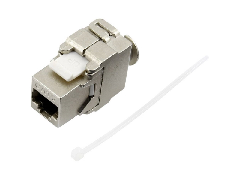 Rj45 Kobling, Lige Tru Components Cat 6 Metal 1 Stk