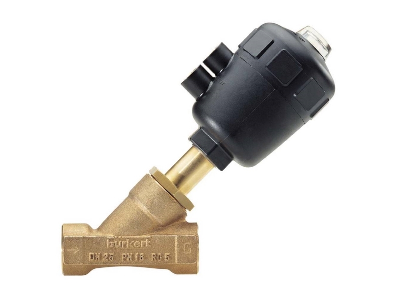 Bürkert Luftstyret ventil 178684 2000 Kabinetmateriale Gunmetal Forseglingsmateriale PTFE 1 stk