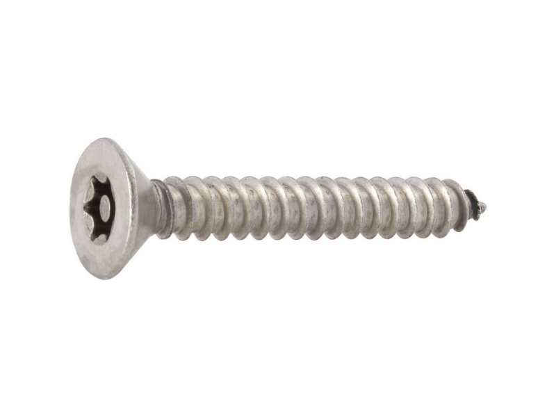 TOOLCRAFT 88115-4.8 försänkt spårskruv 4,8 mm 38 mm T-profil med stift rostfritt stål, 10 st | Verktyg & Verkstad - Skruvar & Muttrar - Säkerhetsskruv | GameStuff