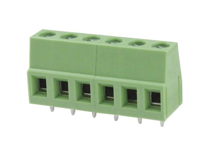 Degson Skrueklemmeblok 3.31 Mm² Poltal 2 Grøn 200 Stk