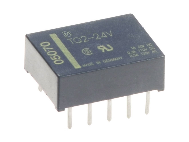 Panasonic Tq224 Print Rela 24 V/dc 1 A 2 X Omkopplare 1 St