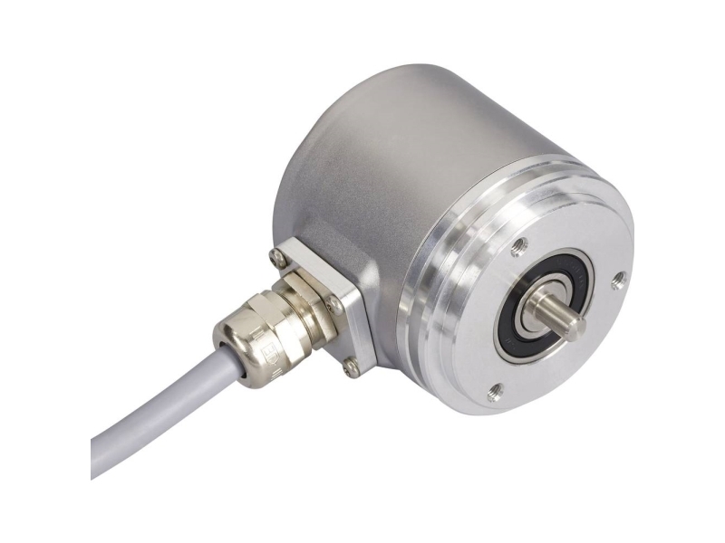 Posital Fraba Absolut Drejefølere 1 stk OCD-S5C1G-1416-S10S-2RW Optisk Synkronflange 58 mm