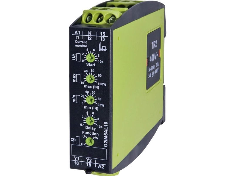 Tele 2390401 G2im5al10 Gamma 1-Phase Current Monitoring Relay 1-Phase Current Monitoring