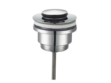 Bundventil 11/4 mini - pop-up, 2 delt, forkromet | VVS Artiklar - Badrum - Tillbehör för tvättställ | GameStuff