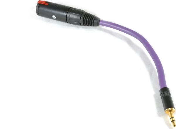 Melodika Klinke 3,5Mm - Klinke 6,3Mm Kabel 0,2M Lila