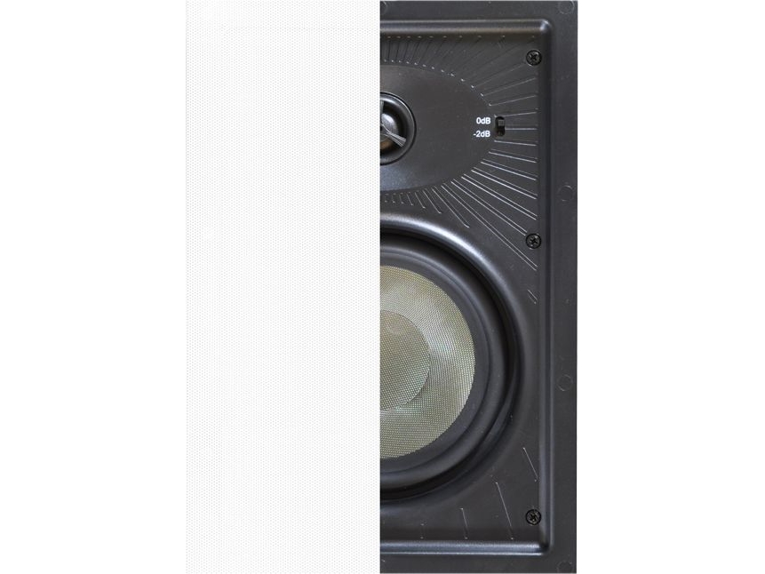 Melodika Melodika Bli6w (Bli6 W) Wand-/Deckeneinbaulautsprecher Rechteckig - 2 Stück.