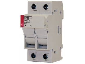 Sicherungshalter 2P 25A 1000V Dc 10X38mm Efh 10 Dc 002540203