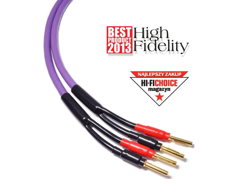 Kabel Melodika Banan X2 - Banan X2 6M Fioletowy