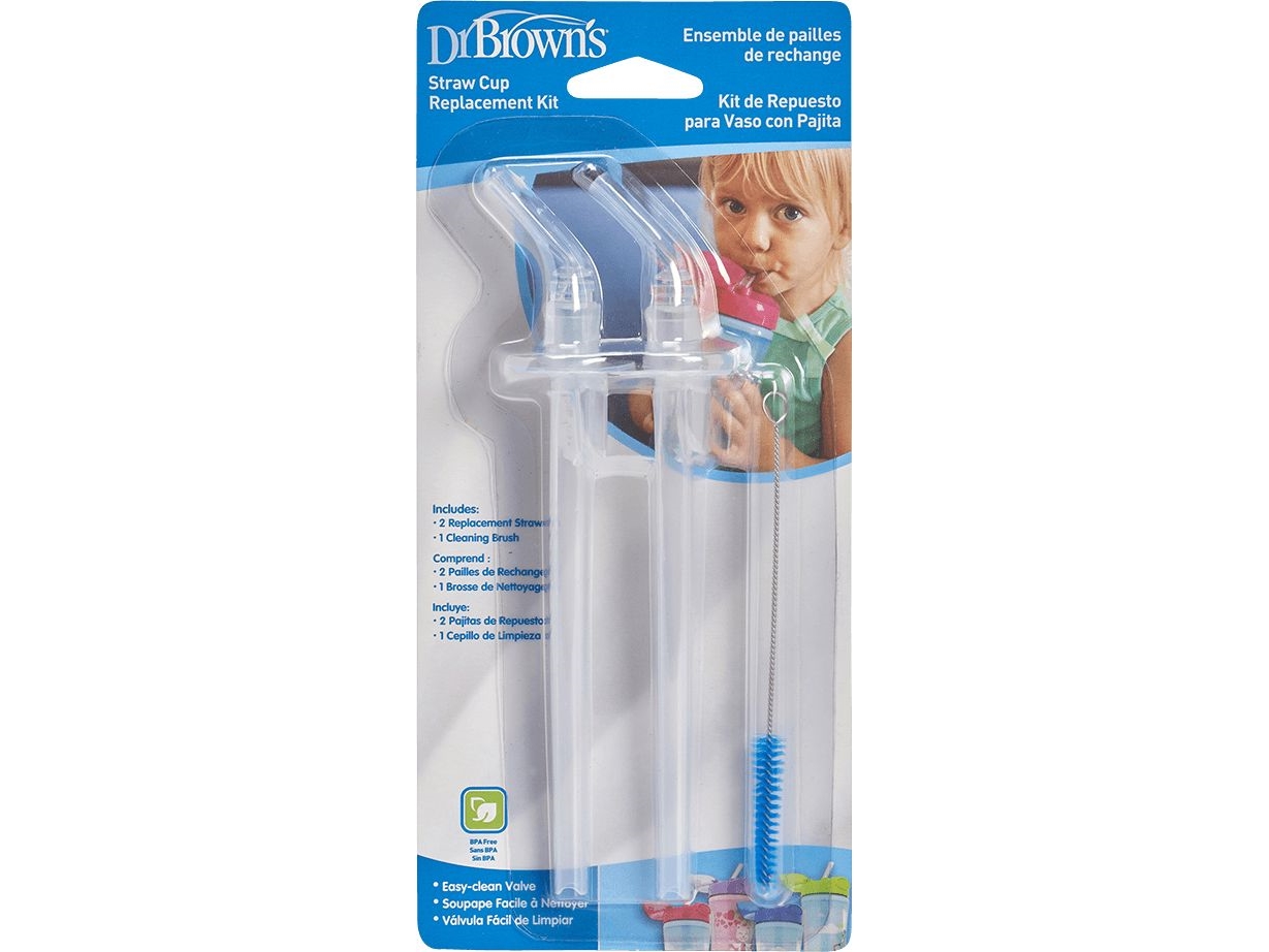 Dr Browns TC072-REPLACEABLE STRAW FOR A CUP WITH A STRAW 350ML 2-PACK | N - A | GameStuff