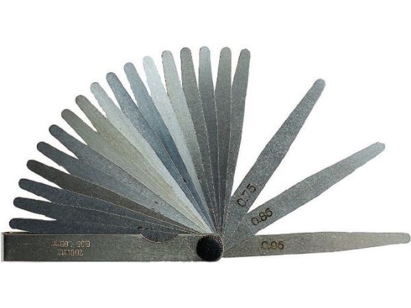 Gimex slidsmål 100 mm 0,05 - 1 mm 13 stk (318.013)