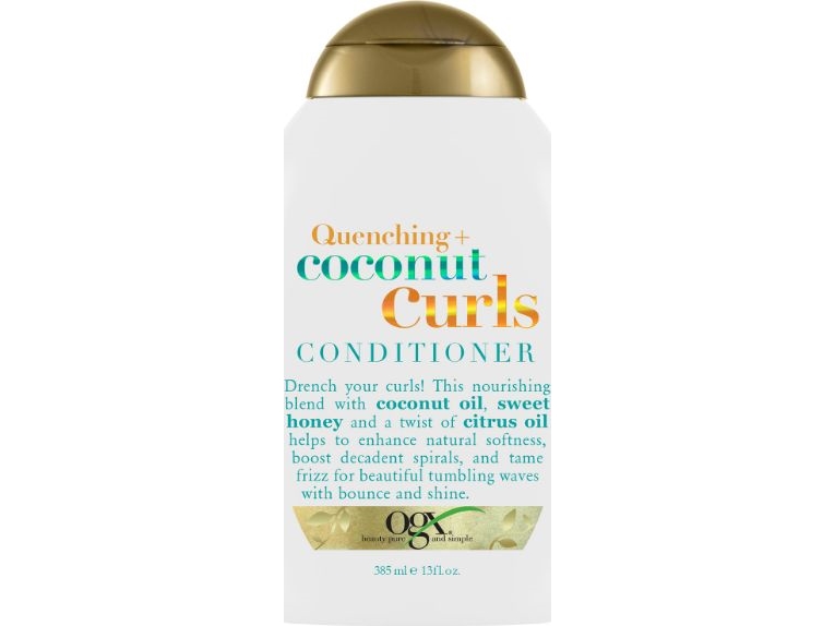 Organix Cosmetix Conditioner Quenching + Coconut Curls Spülung Für Lockiges Haar 385Ml
