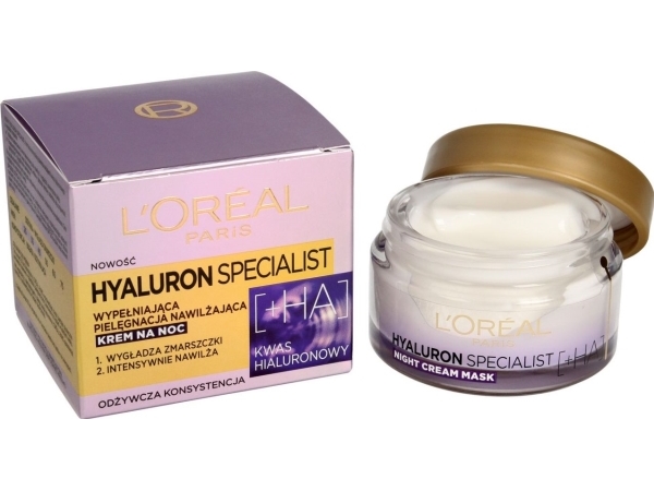 L'oral Hyaluron Specialist Night Cream Filling Moisturizing Night Cream