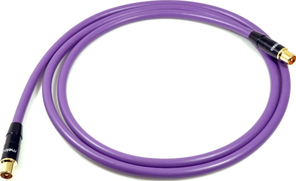 Melodika Antennenkabel 5M Lila