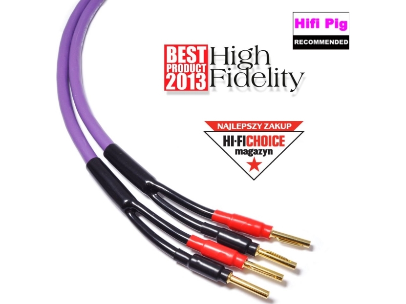 Kabel Melodika Banan X2 - Banan X2 6M Fioletowy