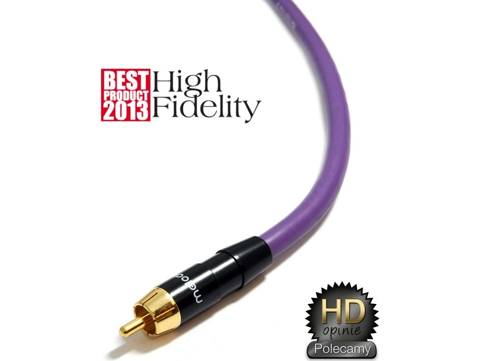 Melodika Rca (Cinch) - Rca (Cinch) Kabel 25 M Lilla