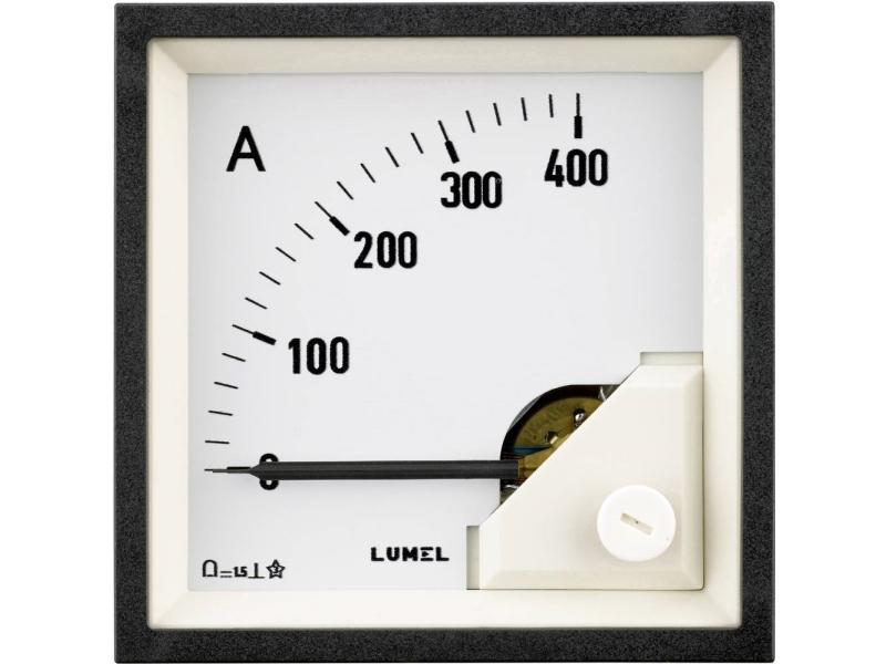 Lumel MA19 150A/60mV MA19 150A/60mV Panel meter 96 x 96 mm 150 A/DC (60 mV)  Drejespole