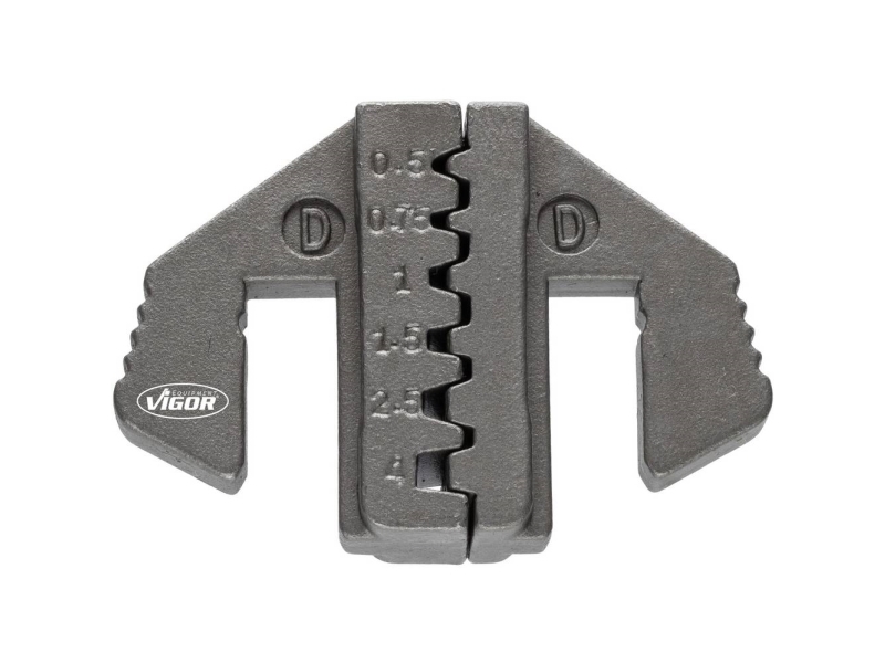 Vigor V2499-D Krympeindsats-kabel 0,5 til 4 mm²