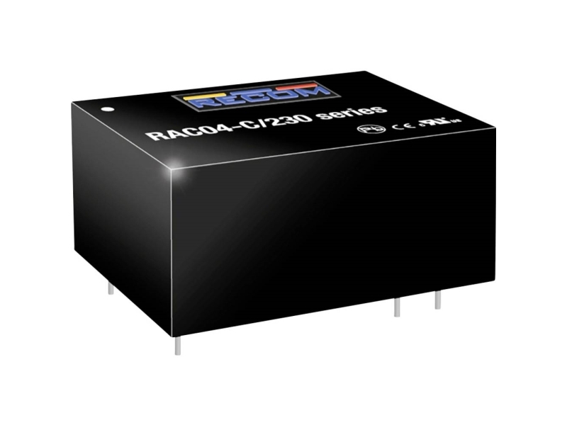 RECOM RAC04-05SC/230 AC/DC-printstrømforsyning 5 V 4 W