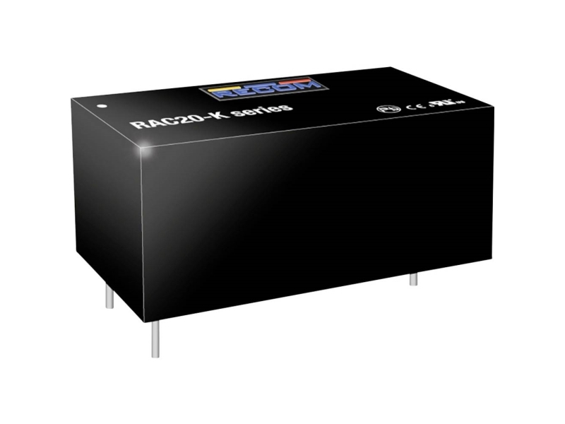 RECOM RAC20-12DK AC/DC-printstrømforsyning 20 W | Komponenter - Elektronik - Strömförsörjningskomponenter | GameStuff