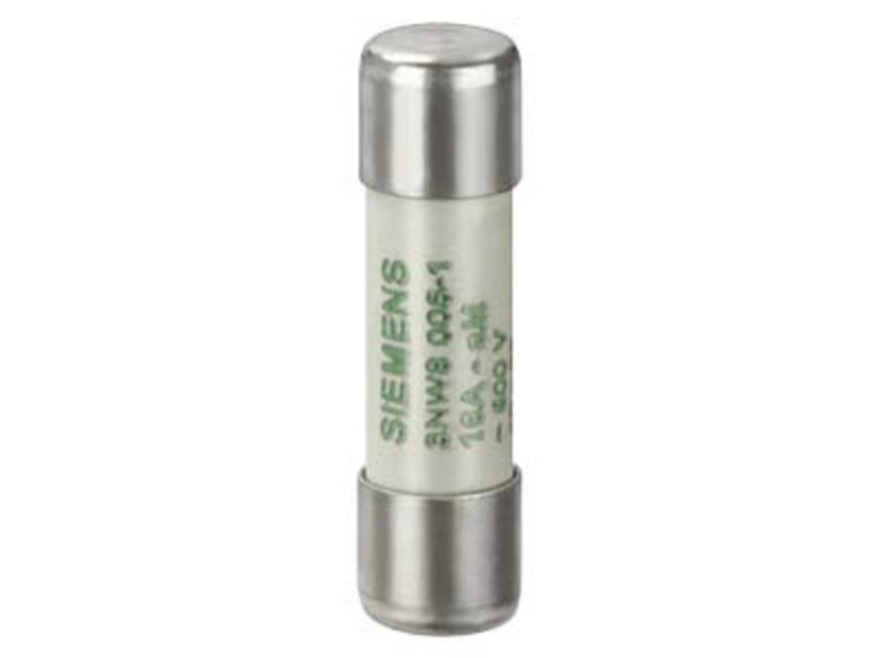 Siemens 3NW80001 Cylindersikringsindsats 0.5 A 500 V 10 stk