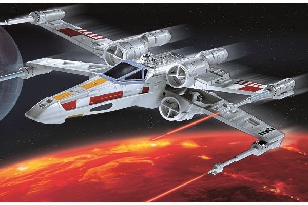 Revell X-Wing Fighter, Raumflugzeug-Modell, Montagesatz, 1:57, X-Wing Fighter, Unisex, Kunststoff