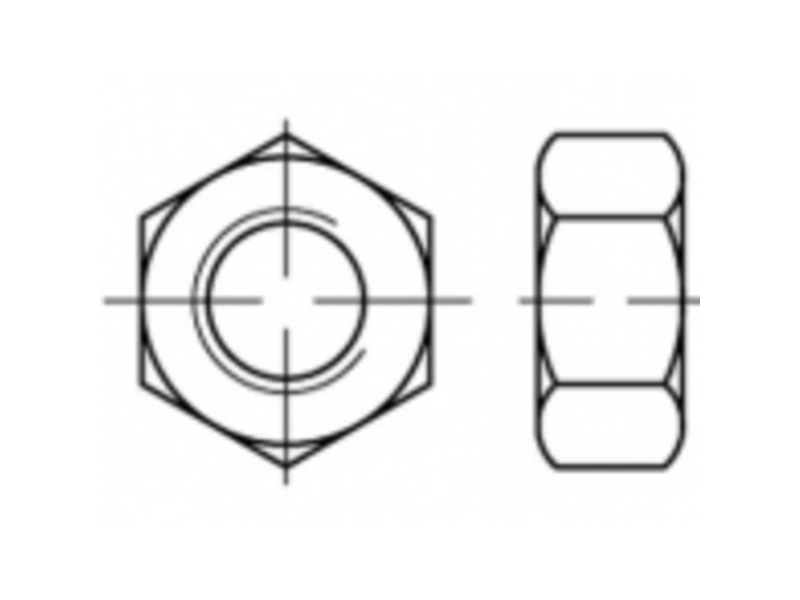 TOOLCRAFT TO-5416509 Sekskantmøtriker M8 ISO 4032 100 stk | Verktyg & Verkstad - Skruvar & Muttrar - Mutter | GameStuff