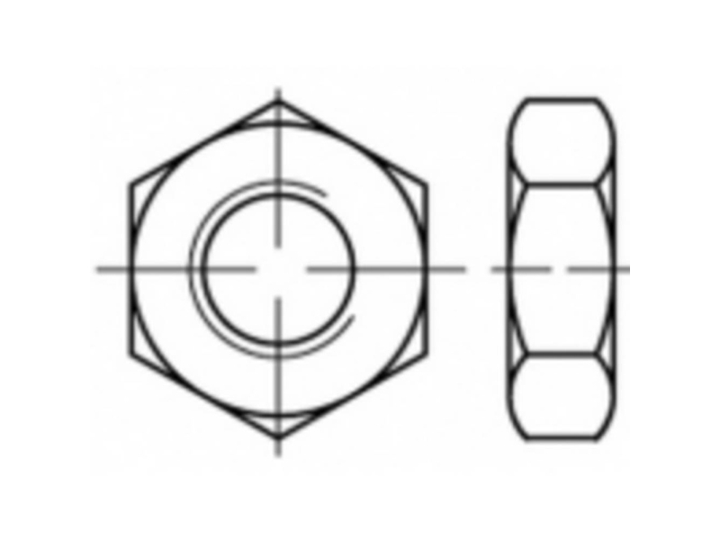TOOLCRAFT TO-5417013 Sekskantmøtriker M6 ISO 4035 1000 stk | Verktyg & Verkstad - Skruvar & Muttrar - Mutter | GameStuff