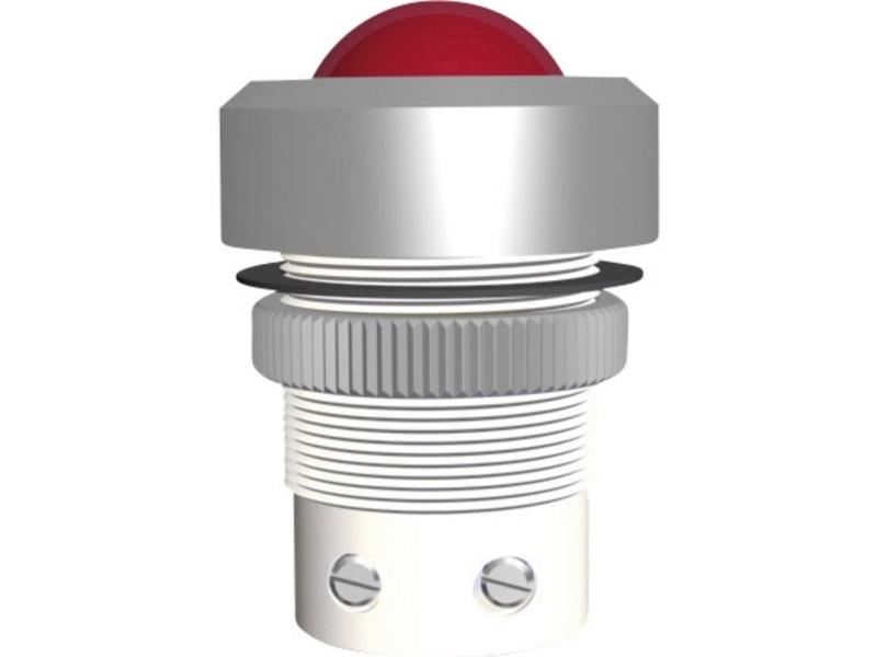 Signaali Construct LED-signallampe Rød 230 V/AC