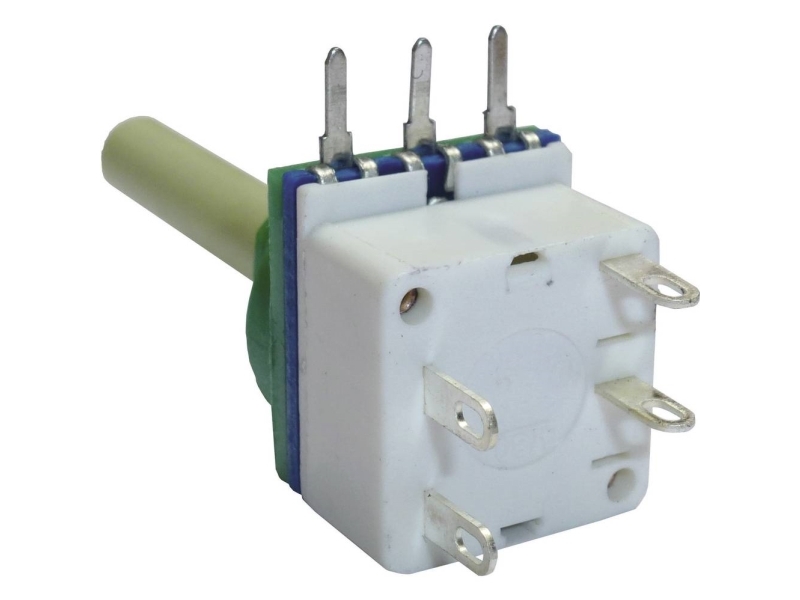 Potentiometer Service 7516 7516 Drejepotentiometer Med Afbryder Mono 22 Kω 1 Stk