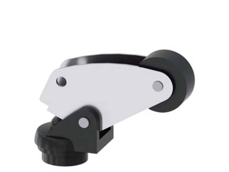 Siemens 3Se50000af03 3Se5000-0Af03 Drivhoved Med Vinkelrullearm, Arm I Rustfrit Stål, Plastrulle, 1 Stk., 42 G, 75 Mm, 35 Mm, 20 Mm