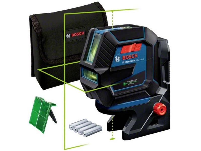 Bosch Professional Gcl 2-50 G - Kreuzlinienlaser Stufe (0601066M00)