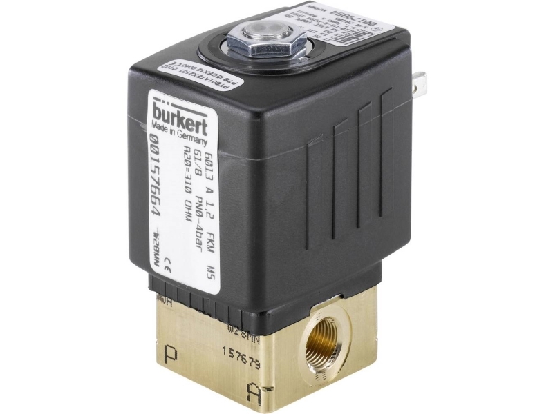 Bürkert Direkte styret ventil 137826 6013A 24 V/DC G 1/8 muffe Nominel dimension 2 mm 1 stk