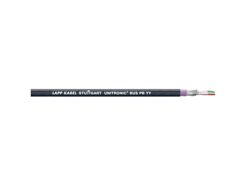 LAPP 2170236-100 Busskabel UNITRONIC® BUS 1 x 2 x 0,32 mm² Violett-svart 100 m | EL Artiklar - Kablar och ledningar - busstrådar | GameStuff