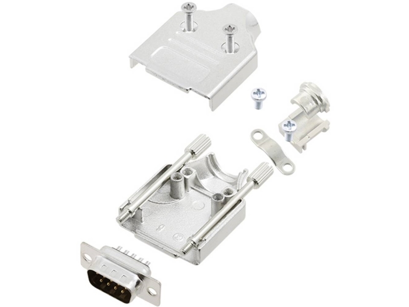 Tru Components Tcmhdm09dmpk 7708536 D-Sub Stiftliste-Sæt 180 ° Poltal: 9 Loddekop 1 Stk
