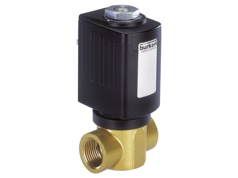 Bürkert Direkte styret ventil 178332 6027 Kompakt 24 V/AC G 1/2 muffe Nominel dimension 6 mm 1 stk
