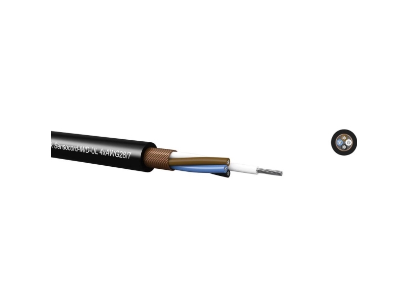 Sensocord®-M/D-UL 4xAWG28/7,black, Miniature-Sensor cable, shielded 24204D800 Kabeltronik | EL Artiklar - Kablar och ledningar - Datakablar | GameStuff