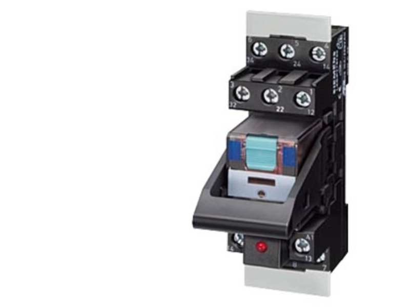 Siemens Lzs:Pt5a5s15 Stikrelæ 4 X Omskifter 5 Stk