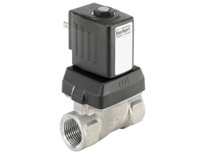 Bürkert Servostyret ventil 221758 6213 EV 24 V/DC G 3/8 sokkel Nominel dimension 10 mm 1 stk