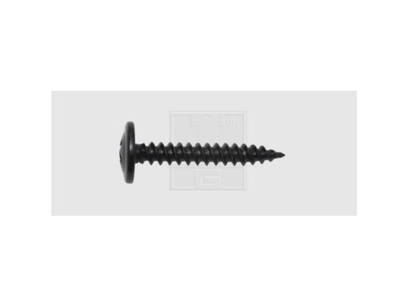 Swg 1340351925 Skruv Med Platt Huvud 3 5 Mm 19 Mm Spade Cutter Philips Stål Svart Galvaniserad 100 St