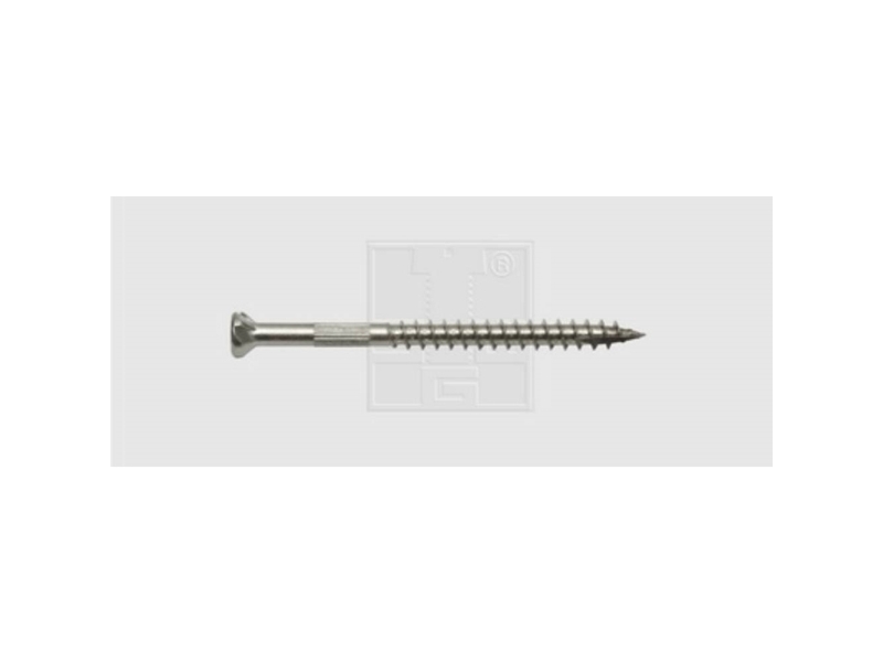 Swg 16714550015 Forsænkede Træskruer 4.5 Mm 50 Mm T Profil Rustfrit Stål A2 150 Stk
