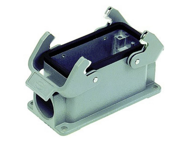 HARTING chassibeslag HAN® 10Blav med M20-ingång och 2 hängare , metall | Komponenter - Elektronik - Diverse komponenter | GameStuff