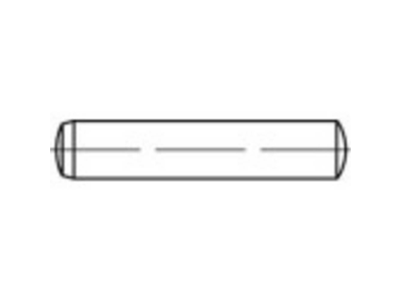 TOOLCRAFT 1059358 Sylinterit (Ø x L) 1,5 mm x 16 mm Rustfrit stål A4 100 stk