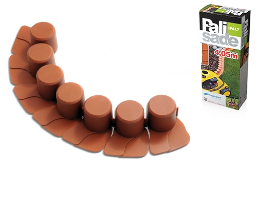Prosperplast IPAL7, Gräskant, Plast, Brun, 60 mm, 4050 mm, Låda | Grill, Bål & Terrasse - Terrass - Staket & Avskärmning | GameStuff