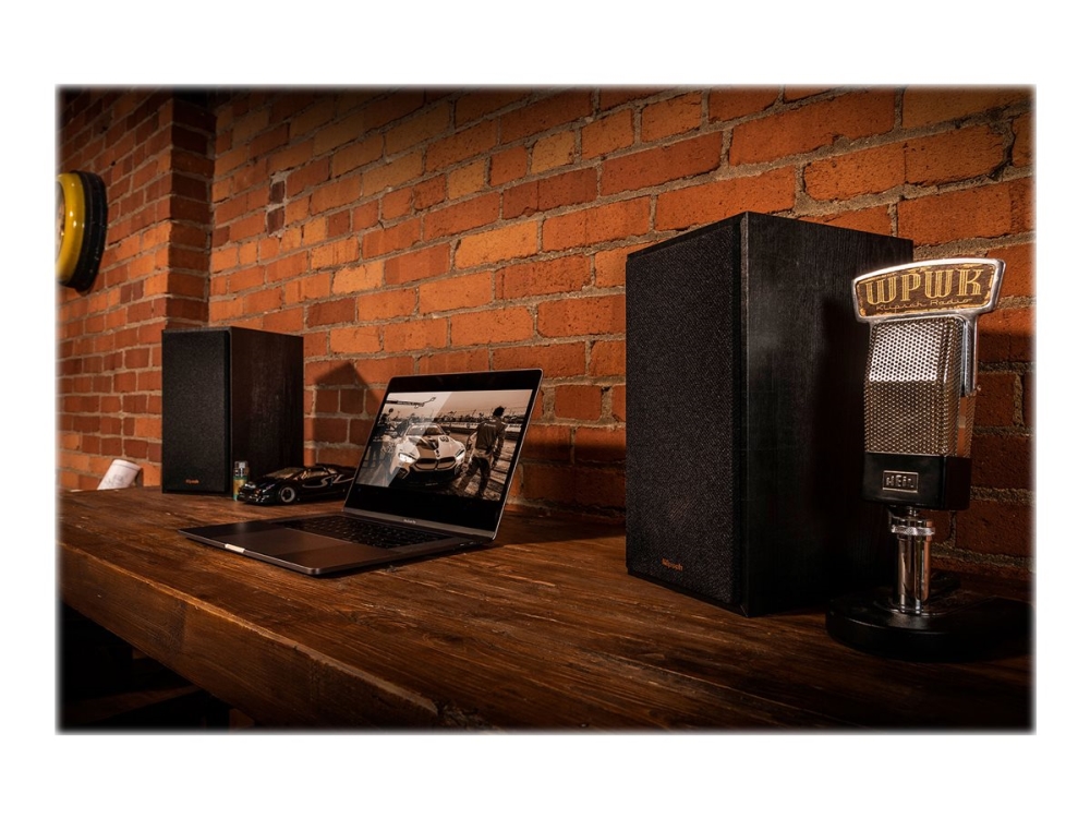 Klipsch Reference Series R-41PM - Bildskärmshögtalare - trådlös - Bluetooth - 35 Watt - 2-vägs - svart | TV, Ljud & Bild - Bärbart ljud & Bild - Portabla högtalare | GameStuff
