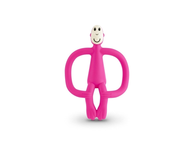 Matchstick Monkey Beißring, Rosa, Ab 3 Monate, Mm-T-003